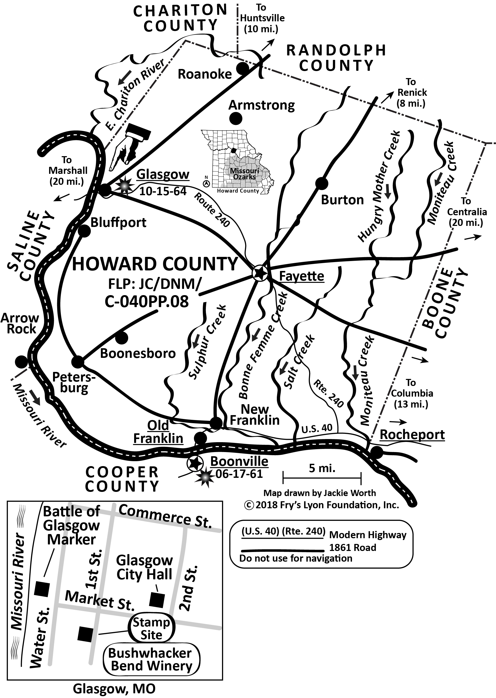 Glasgow Missouri Civil War Passport Program