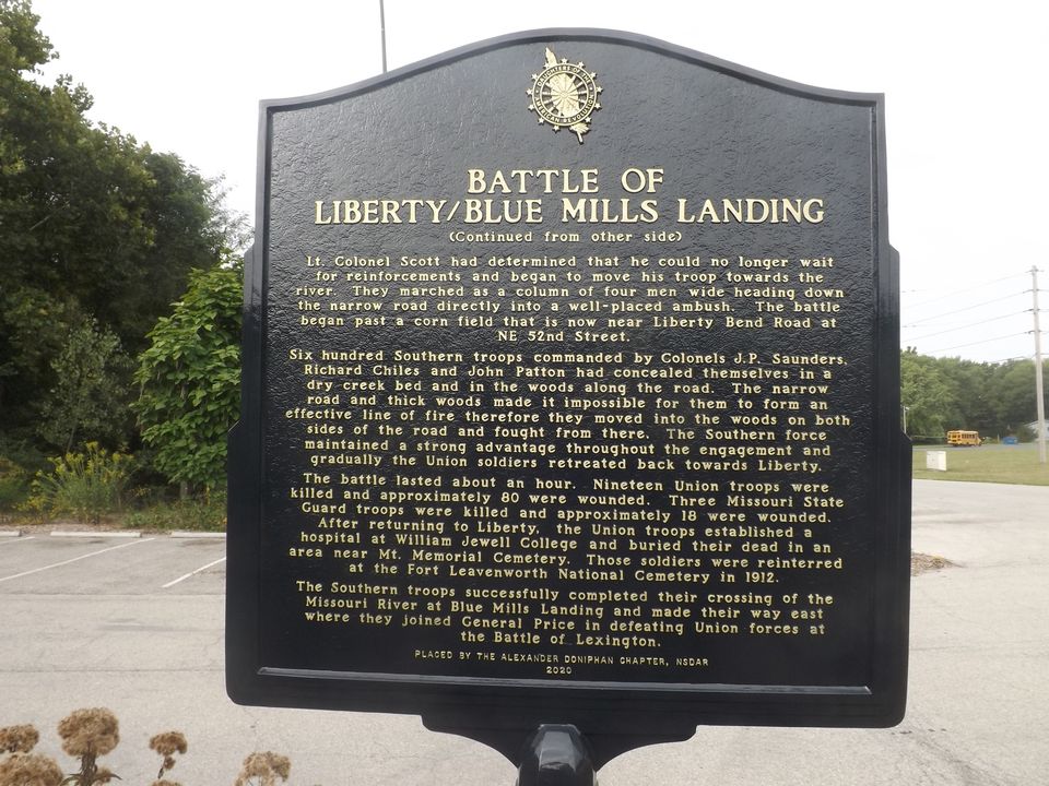 Battle of Liberty Sign